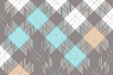 Futuristic glitch background with precise fragmented grids and shifting str.. Stock Illustration