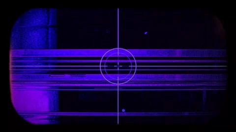 Futuristic Glitch Effect Loop for Intros and Promos Stock Footage 305284815