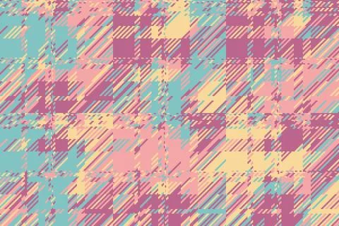 Futuristic glitch texture combining fragmented blocks and linear disruption.. 库存插图