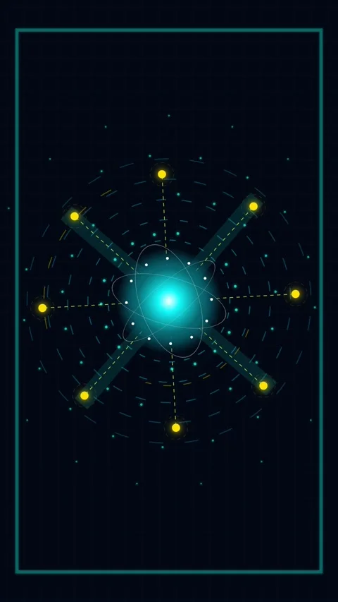 Futuristic global network connections data stream abstract technological co.. 스톡 동영상 344957196