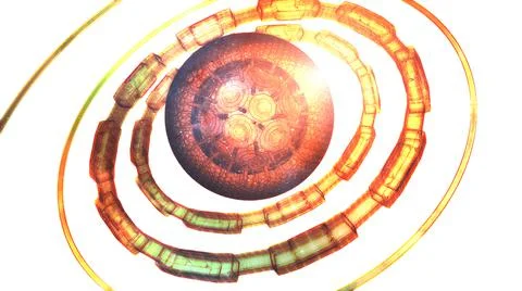 Futuristic globalization interface, a sense of science and technology Stock Illustration