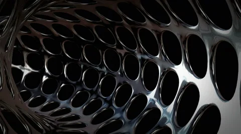 Futuristic glossy seamless VJ loop Video stock 52372229