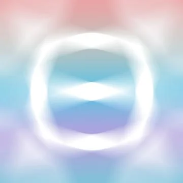 Futuristic Glowing Circle Abstract Background イラスト素材