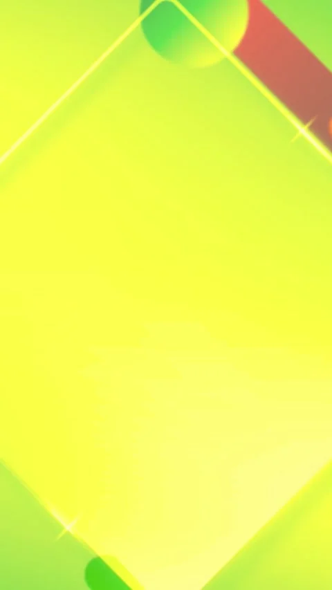 Futuristic glowing neon diamond shape animation Stock Footage 339903371