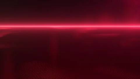 Futuristic glowing neon red waves flowing smoothly in seamless 4K 60FPS loo.. Stock Footage 309294555