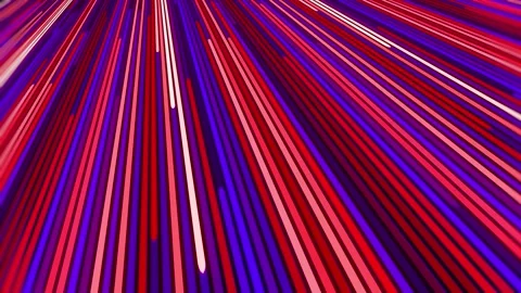 Futuristic glowing neon tech lines motion background loop with fast data st.. Stock Footage 348747006