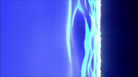 Futuristic glowing ocean of light with radiant waves Stock Footage 317025725
