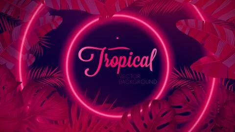 Futuristic gradient ultraviolet spectrum on dark background, Glowing geometri Illustrazione stock