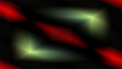Futuristic Green Abstract Light Lines and Glow Design Stock Footage 296860627
