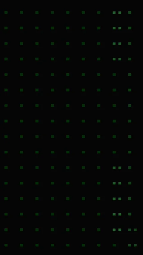 Futuristic Green Digital Square Grid Motion Background Stock Footage 340409952