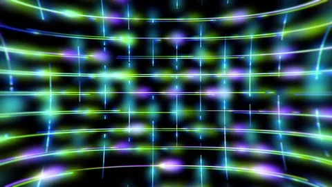 Futuristic Grid 3043 HD, 4K Video Background Stock Footage 75509720