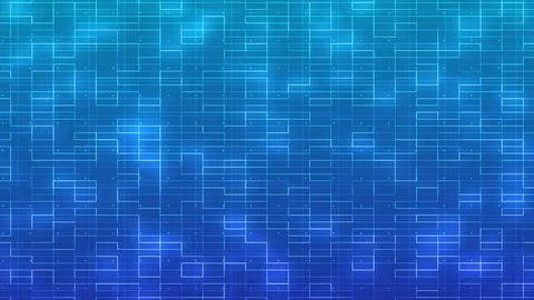 Futuristic grid backdrop, creative and glitchy. Abstract simplicity meets a.. Stock Illustration