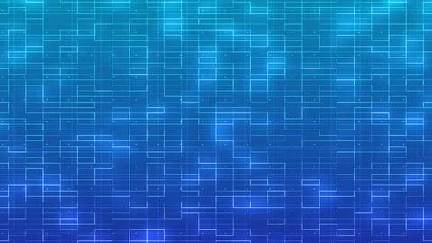 Futuristic grid backdrop, creative and glitchy. Abstract simplicity meets a.. Stock Illustration