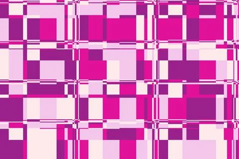 Futuristic grid distortion with shifting lines and fragmented geometry. Con.. Stock Illustration