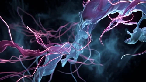 Futuristic Grid of Energy Stock Footage 308242362