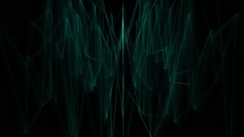 Futuristic grid hologram laser light effect rays background animation Stock Footage