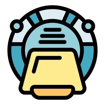 Futuristic helmet emerging from a technological portal, embracing innovation Stock Illustration