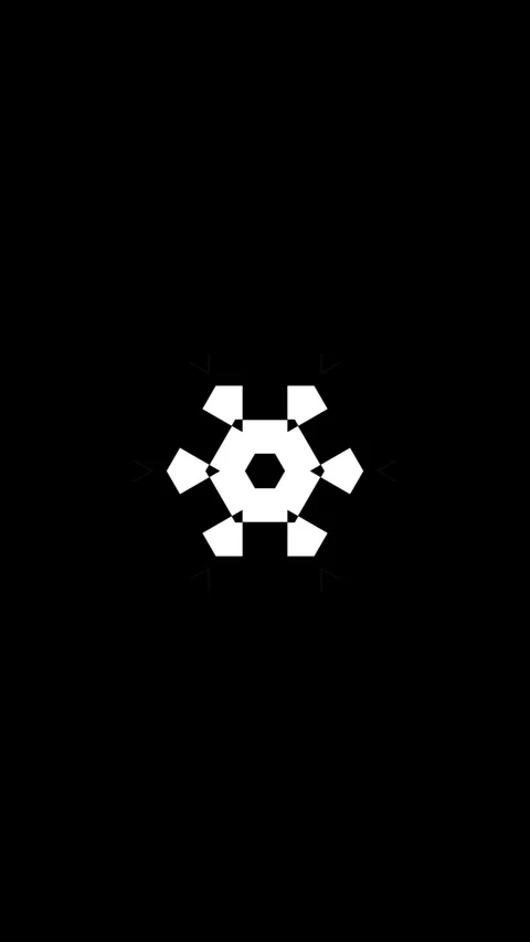 Futuristic Hexagon Tech Gear Motion Graphic Background Stock Footage 339504511