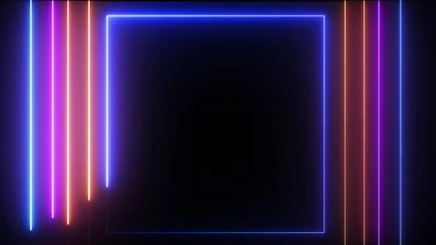 Futuristic High-Speed Digital Light Trails | Sci-Fi Laser Glow Motion 4K 動画素材 304949512