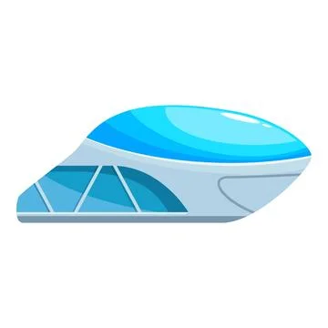 Futuristic high speed train embracing modern transportation technology 스톡 일러스트