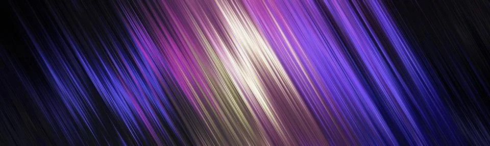 Futuristic high-tech background with glowing neon light streaks. Diagonal o.. Stock Illustration