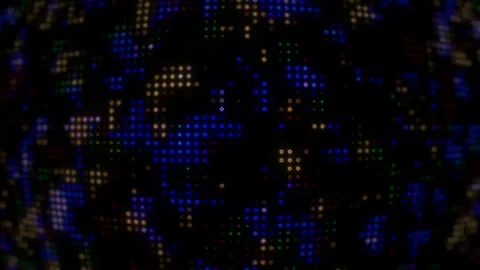 Futuristic High-Tech Digital Background Animation Stock Footage 339881376
