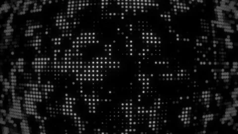 Futuristic High-Tech Digital Background Animation Stock Footage 339881705