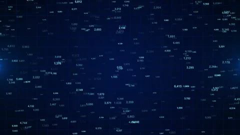 Futuristic High Tech Gird Animation With Flare Light Stock Footage 348048487