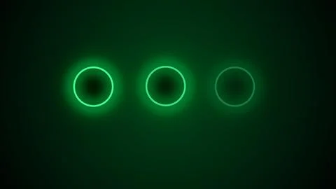 Futuristic high-tech modern loading circle animation イラスト素材