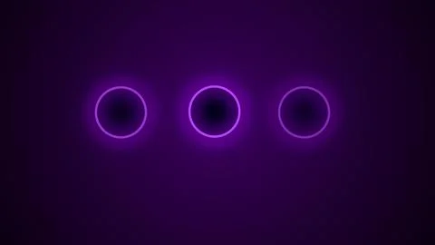 Futuristic high-tech modern loading circle animation Stockillustratie