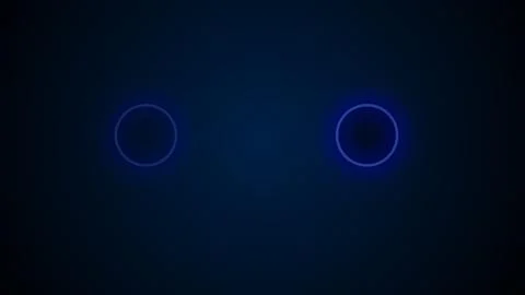 Futuristic high-tech modern loading circle animation Stock Illustration