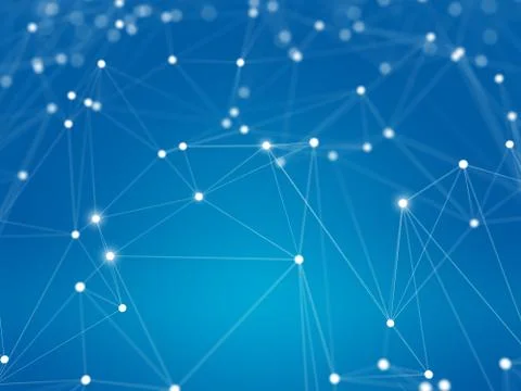 Futuristic hight technology background. 3D illustration. Stock Illustration