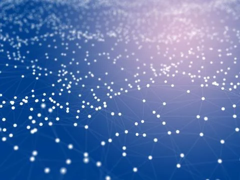 Futuristic hight technology background. 3D illustration. Stock Illustration