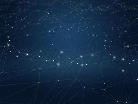 Futuristic hight technology background. 3D illustration. Stock Illustration