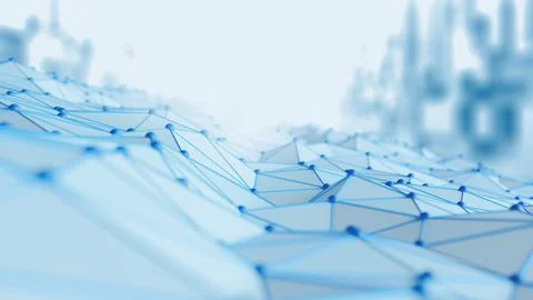 Futuristic hight technology background. Global network system concept Stock Illustration