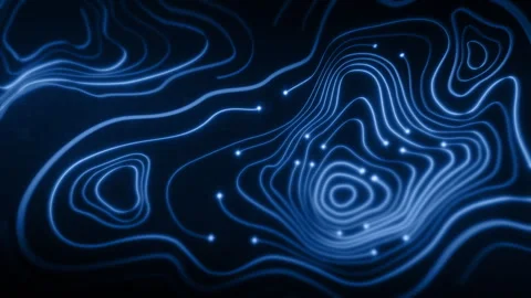 Futuristic Holographic Terrain environment Stock-Footage 334946469