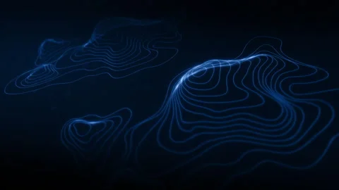 Futuristic Holographic Terrain environment Stock Footage 334946659