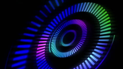 Futuristic HUD Background Stock Footage 221501527