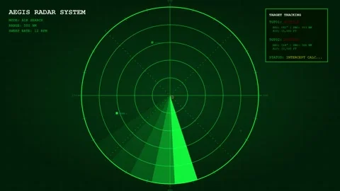 Futuristic HUD Bn (47) Interface Loop Stock Footage 335032448