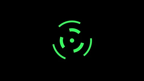 Futuristic HUD circle interface animation isolated on black background 스톡 동영상 329437824