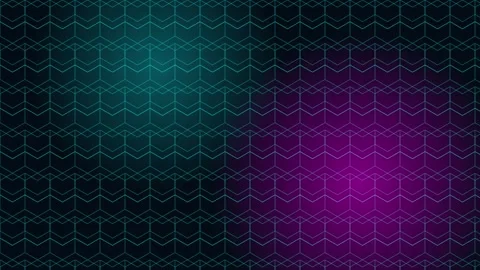 Futuristic HUD Hexagon Tech Hive Interface Loop Stock Footage 333976364