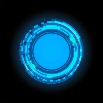 Futuristic HUD Stock Illustration