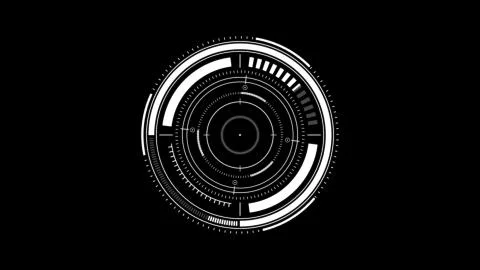 Futuristic HUD 스톡 일러스트