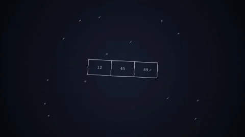 Futuristic HUD Interface with Data Points and Grid Lines on Dark Background Stock Footage 348422848
