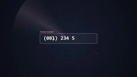 Futuristic HUD Interface with Digital Data Display on Dark Starry Background Stock Footage 348420976