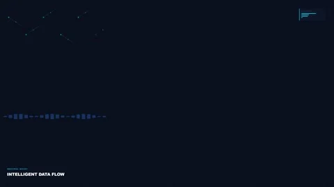 Futuristic HUD Interface Digital Target Scanning Overlay 库存影片 347156863