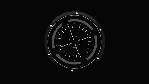 Futuristic HUD interface. Stock Footage 84375546