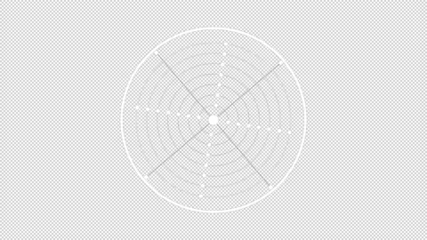  Futuristic HUD Interface layout Loop with Alpha Channel Stock Footage 148397378