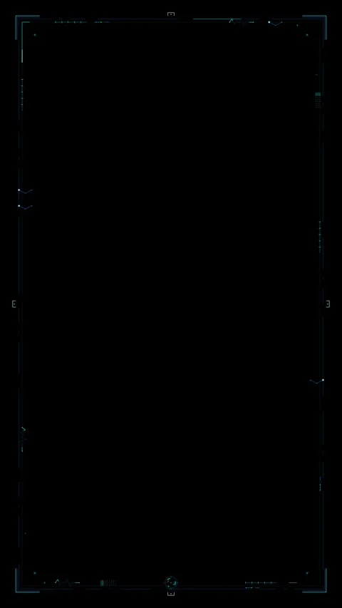 Futuristic hud interface overlay with digital scanning and cyberpunk tech Stock Footage 348284606