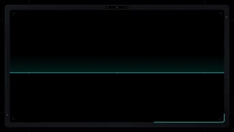Futuristic hud interface overlay with scanning motion and digital data tech.. 스톡 동영상 344858066